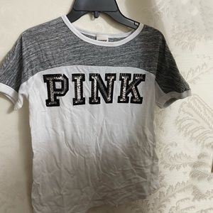 white,gray,silver,black sequin shirt